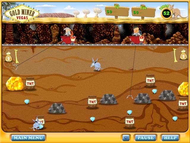 Gold Miner: Vegas Screenshot 1