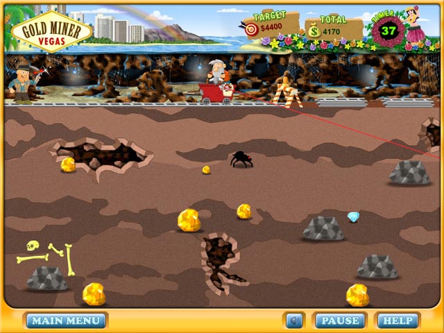 Gold Miner: Vegas Screenshot 2