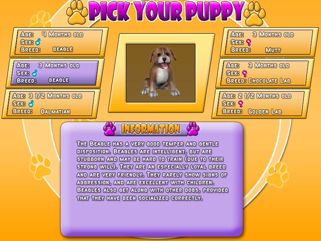 Puppy Luv Screenshot 2